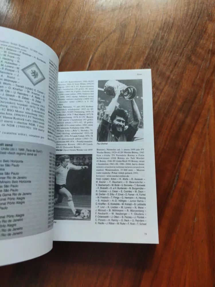 BERND ROHR, GÜNTER SIMON - Fotbal - velký lexikon: osobnosti, kluby, názvosloví