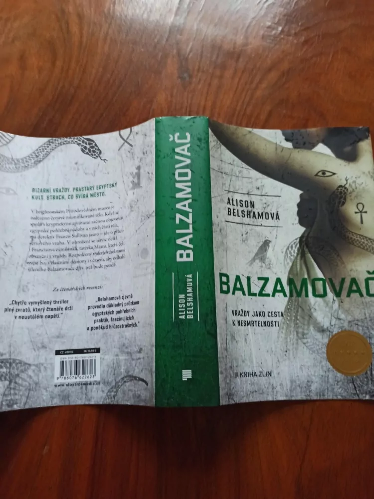 ALISON BELSHAM - Balzamovač - vraždy jako cesta k nesmrtelnosti