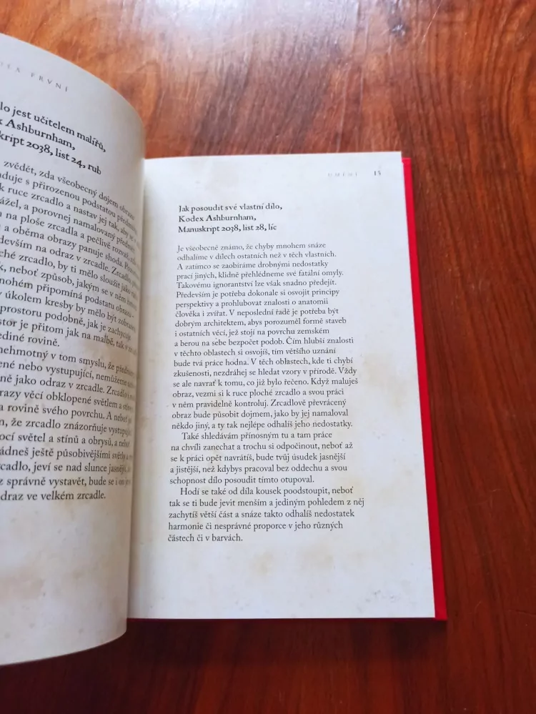 LEONARDO DA VINCI - Zápisky Leonarda Da Vinciho