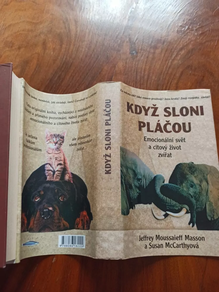 JEFFREY MOUSSAIEFF MASSON, SUSAN McCARTHY - Když sloni pláčou