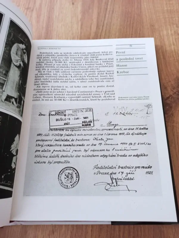 BOHUSLAV HLINKA - Atentáty na peníze