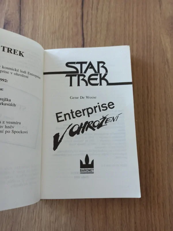 GENE DEWEESE - Star Trek: Enterprise v ohrožení
