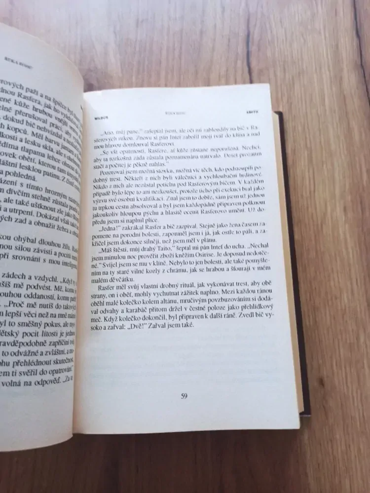 WILBUR SMITH - Řeka bohů: Román ze starého Egypta