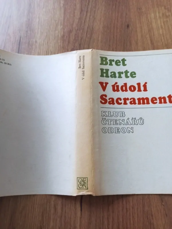 FRANCIS BRET HARTE - V údolí Sacramenta