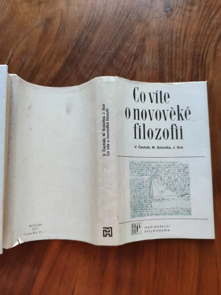 VLADIMÍR ČECHÁK - Co víte o novověké filozofii