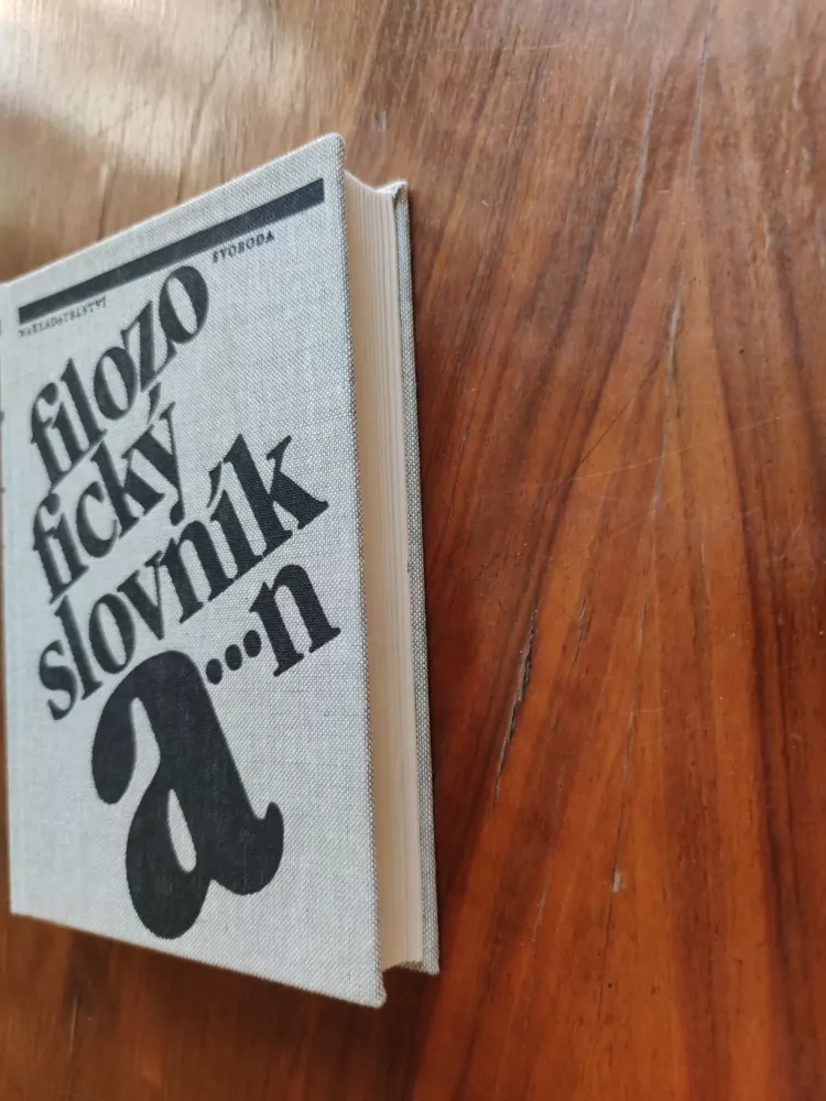 MANFRED BUHR, GEORG KLAUS - FIlozofický slovník A-N