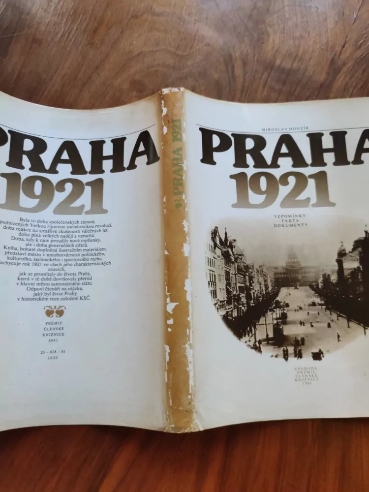 MIROSLAV HONZÍK - Praha 1921