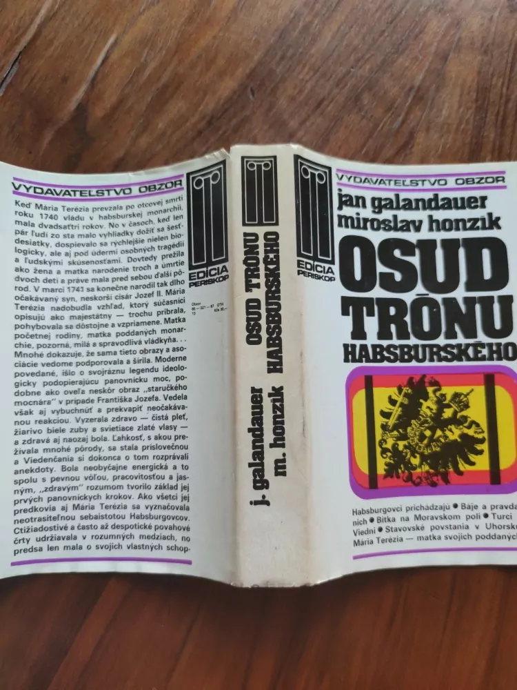 JAN GALANDAUER, MIROSLAV HONZÍK - Osud trónu habsburského