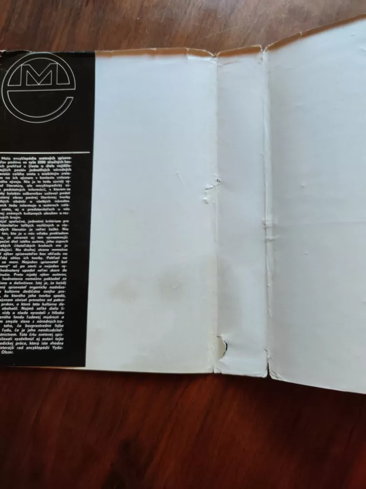 MALÁ ENCYKLOPÉDIA SPISOVATEĹOV SVETA