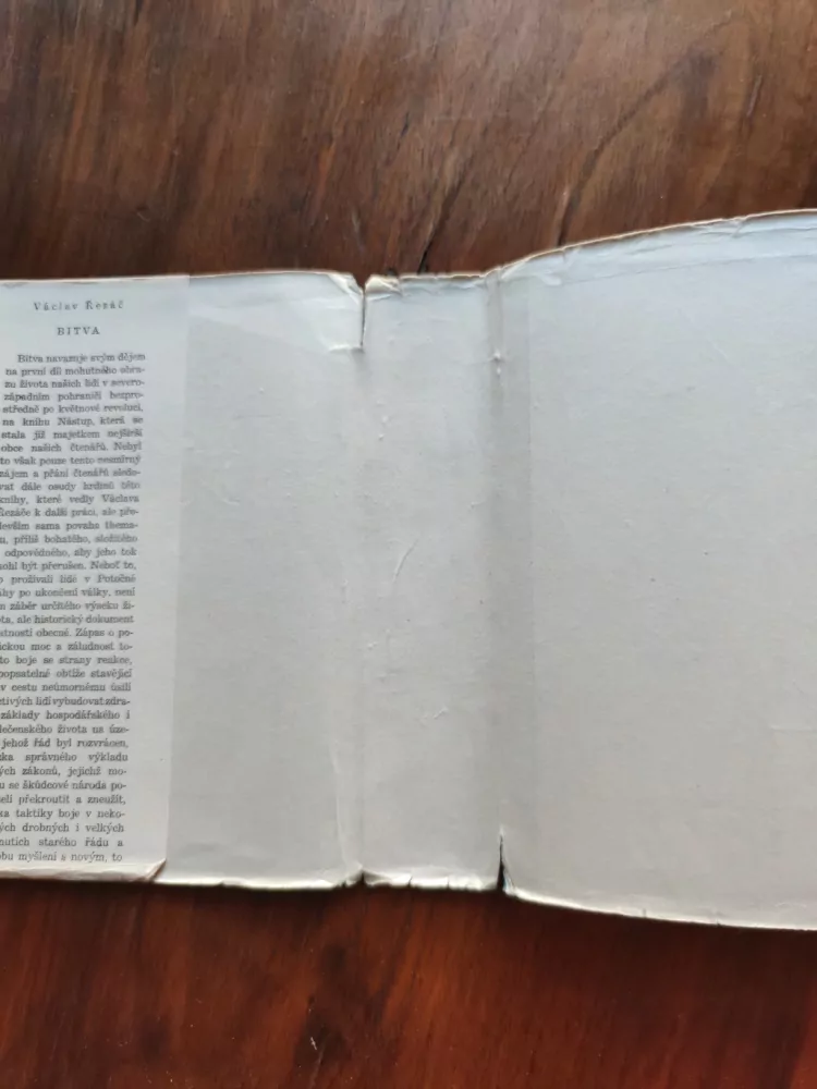 VÁCLAV ŘEZÁČ - Bitva