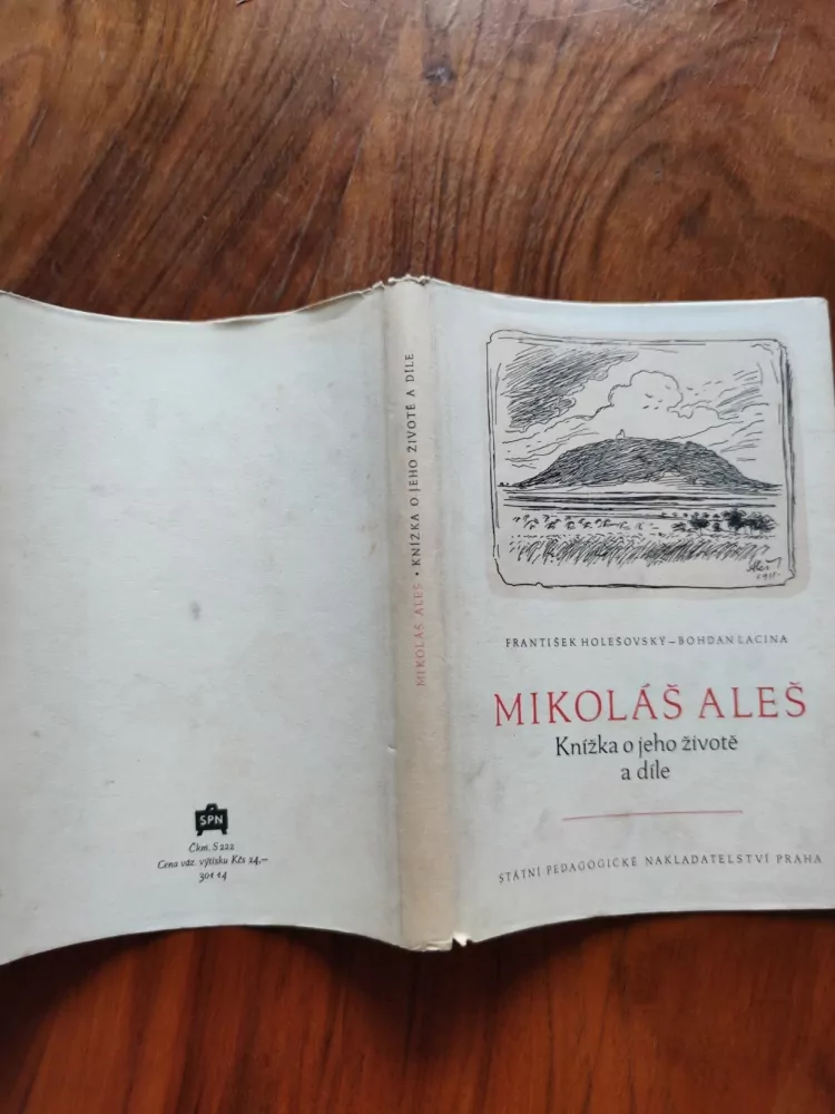 FRANTIŠEK HOLEŠOVSKÝ, BOHDAN LACINA- Mikoláš Aleš - knížka o jeho životě a díle