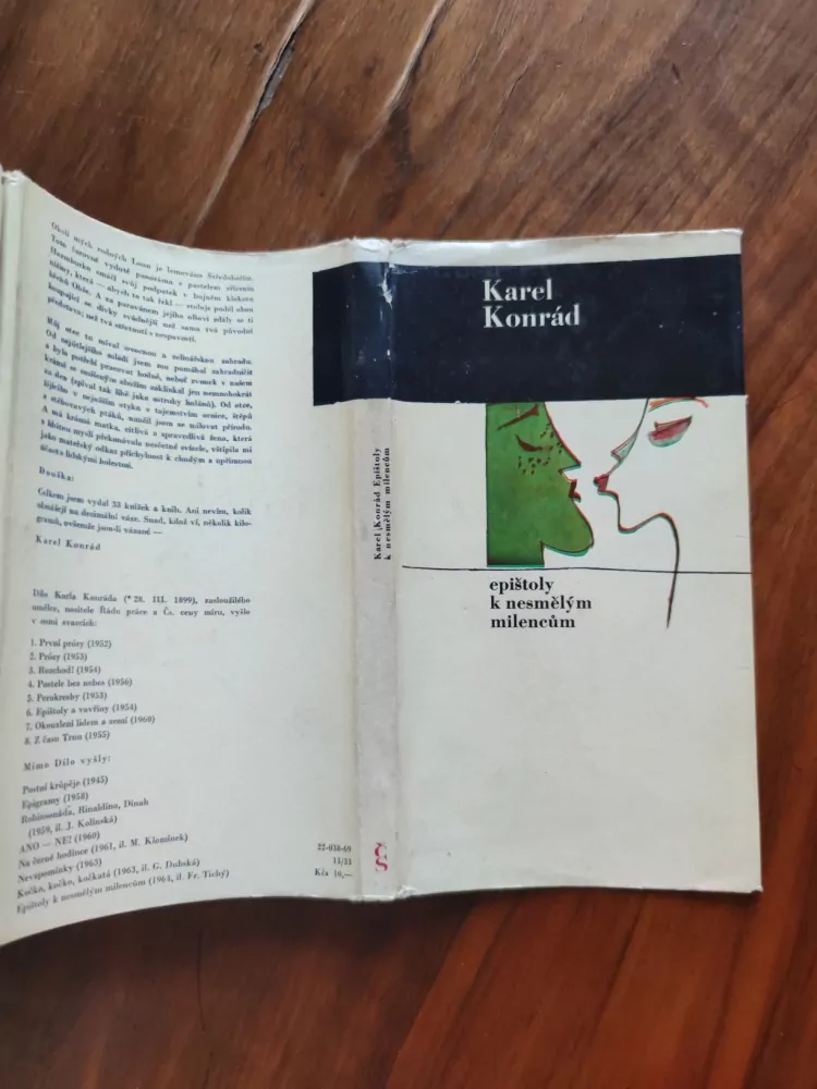 KAREL KONRÁD - Epištoly k nesmělým milencům