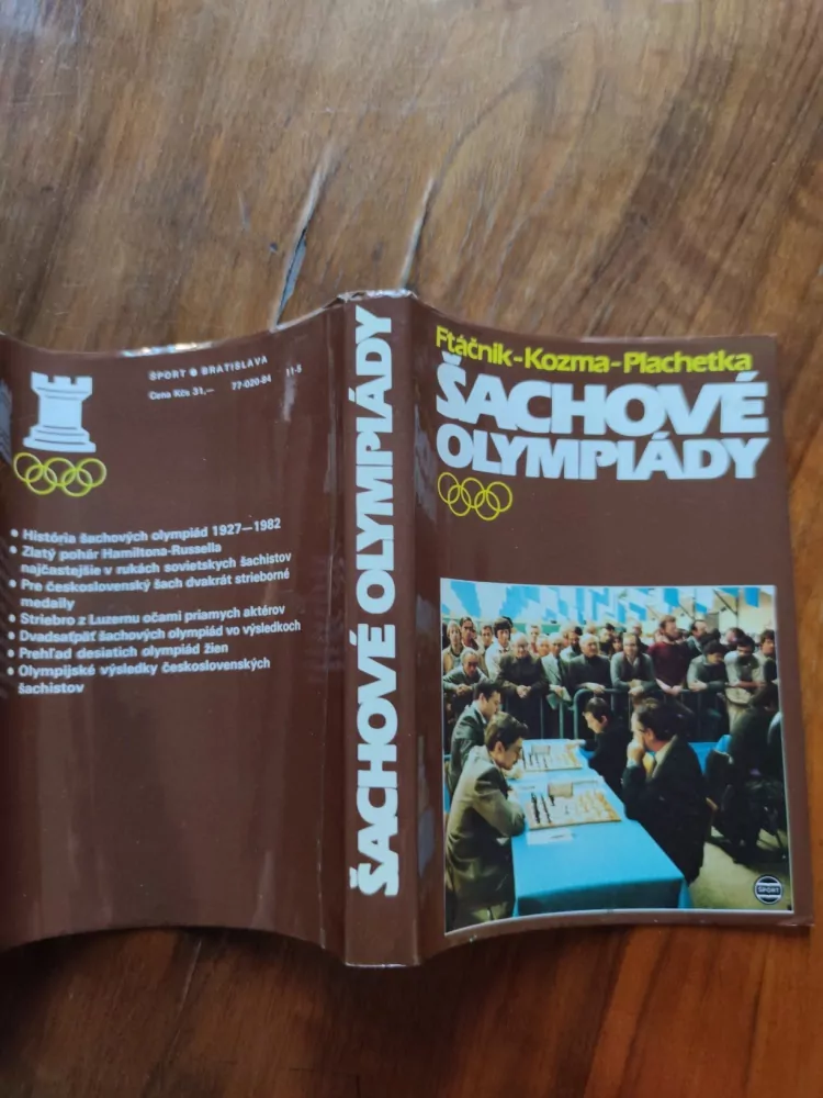 ĽUBOMÍR FTÁČNIK, JÚLIUS KOZMA, JÁN PLACHETKA - Šachové olympiády