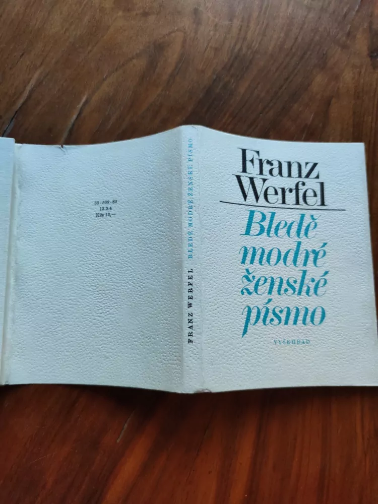 FRANZ WERFEL - Bledě modré ženské písmo