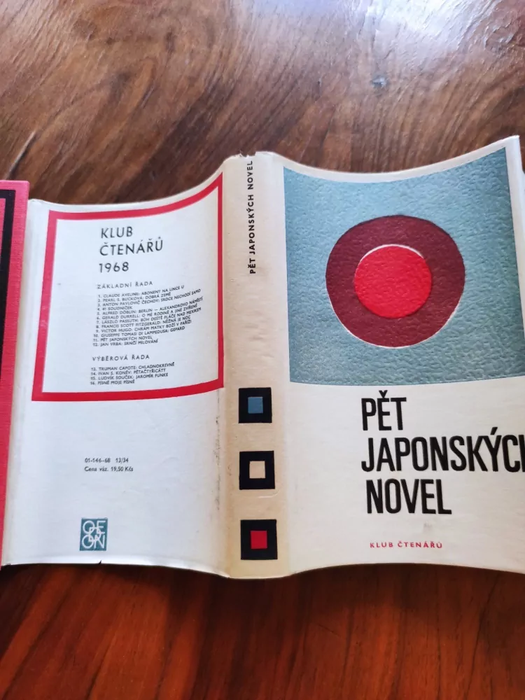 IČIJÓ HIGUČI, HÓMEI IWANO, JASUNARI KAWABATA, RIIČI JOKOMICU - Pět japonských novel