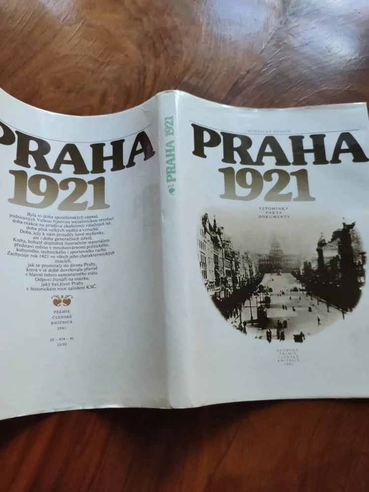 MIROSLAV HONZÍK - Praha 1921