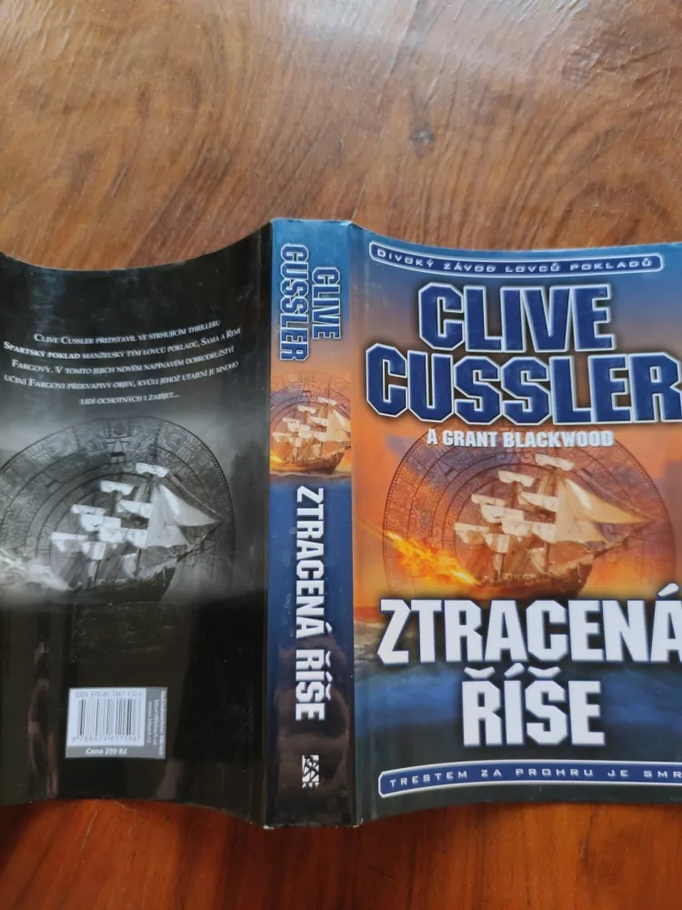 CLIVE CUSSLER, GRANT BLACKWOOD - Ztracená říše