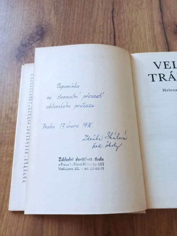HELENA ŠMAHELOVÁ - Velké trápení