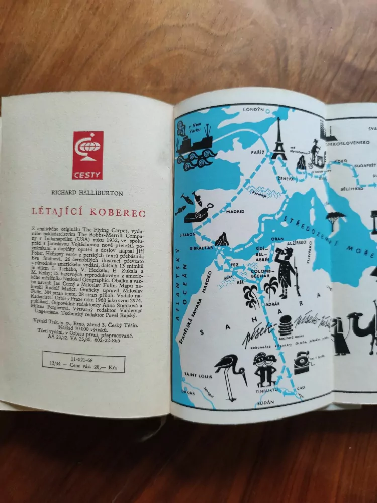 RICHARD HALLIBURTON - Létající koberec