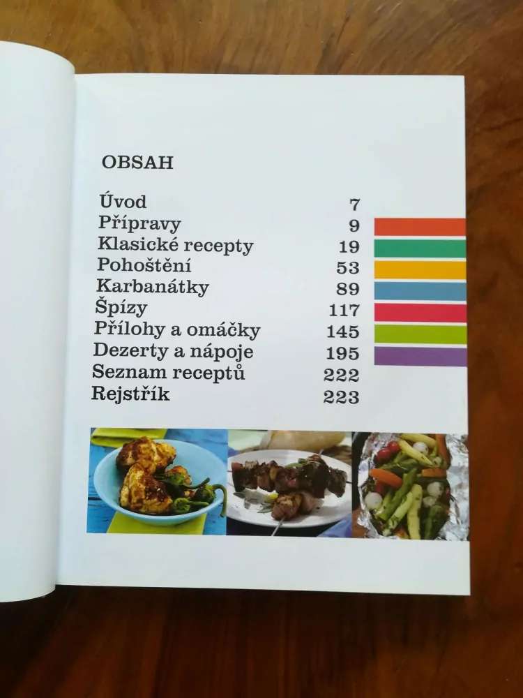 GRILOVÁNÍ - příprava chutných pokrmů na venkovním grilu