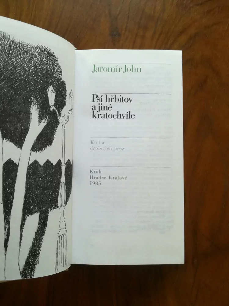 JAROMÍR JOHN - Psí hřbitov a jiné kratochvíle