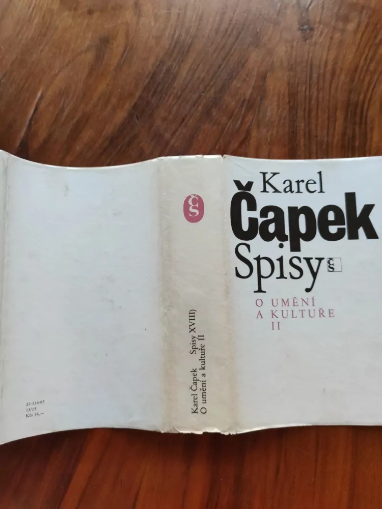 KAREL ČAPEK - Spisy o umění a kultuře II