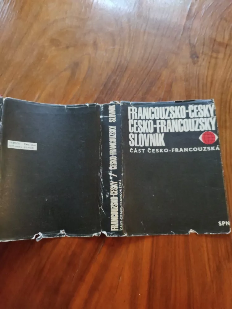 VLADIMÍR BUBEN - Francouzsko-český, česko-francouzský slovník, část česko - francouzská