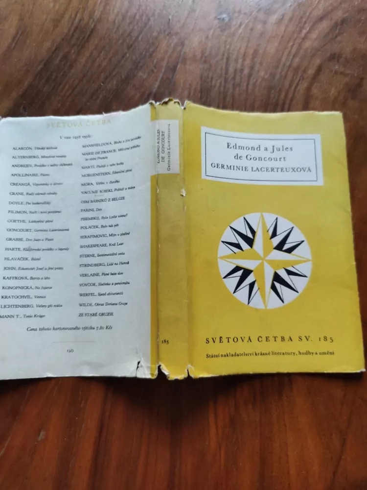 EDMONT DE GONCOURT, JULES DE GONCOURT - Germinie Lacerteuxová
