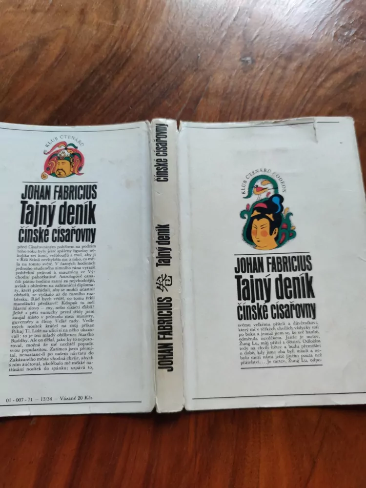 JOHAN FABRICIUS - Tajný deník čínské císařovny