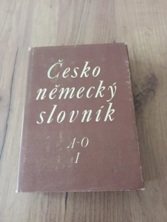 ČESKO-NĚMECKÝ SLOVNÍK A-O