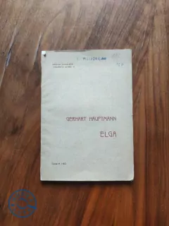 GERHART HAUPTMANN - Elga