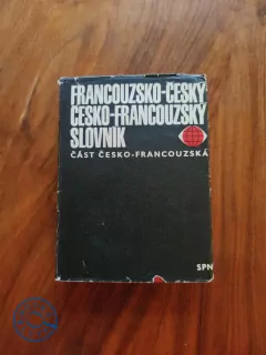 VLADIMÍR BUBEN - Francouzsko-český, česko-francouzský slovník, část česko - francouzská