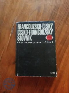 VLADIMÍR BUBEN - Francouzsko-český, česko-francouzský slovník, část francouzsko - česká
